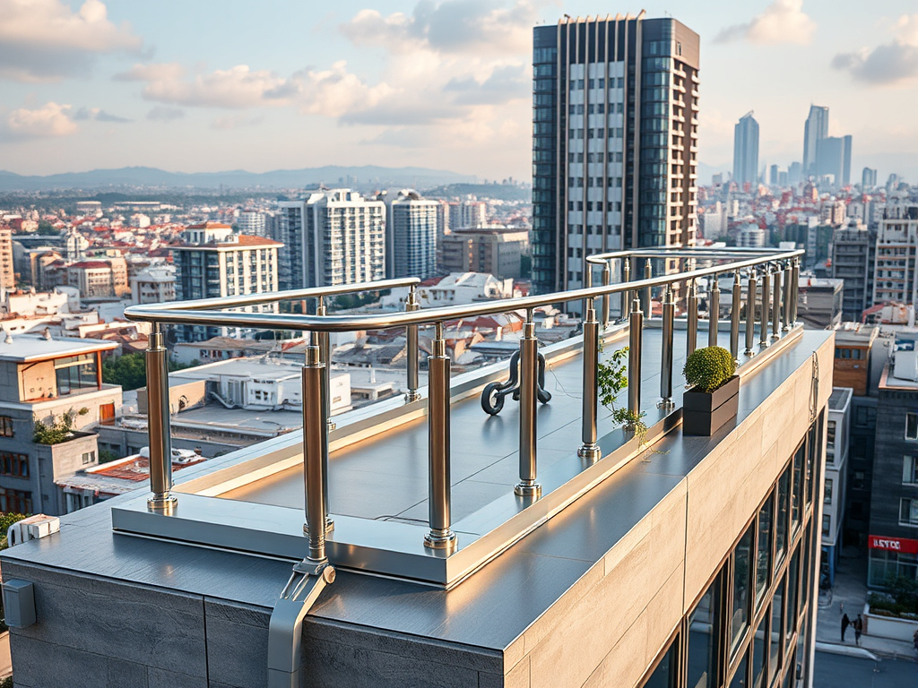 Şişli Paslanmaz Duvar Üstü Korkuluk Sistemleri